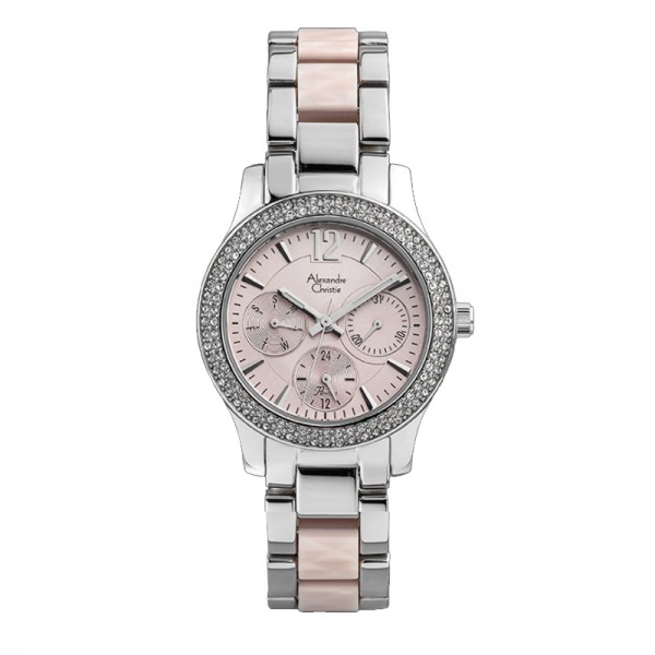 Alexandre Christie AC 2463 BFBSSPN Silver Pink